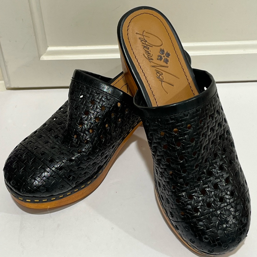Patricia Nash Lorena Clog - Black - Size 6